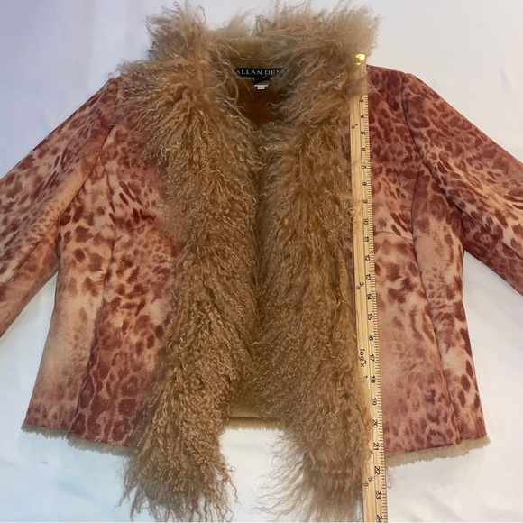 Teddy Mongolian fur Jacket penny lane bratz doll jacket with leopard print - Picture 5 of 12